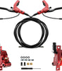 DYISLAND LD-210 2-Pistons Hydraulic Disc Brake Set  For E- Scooter