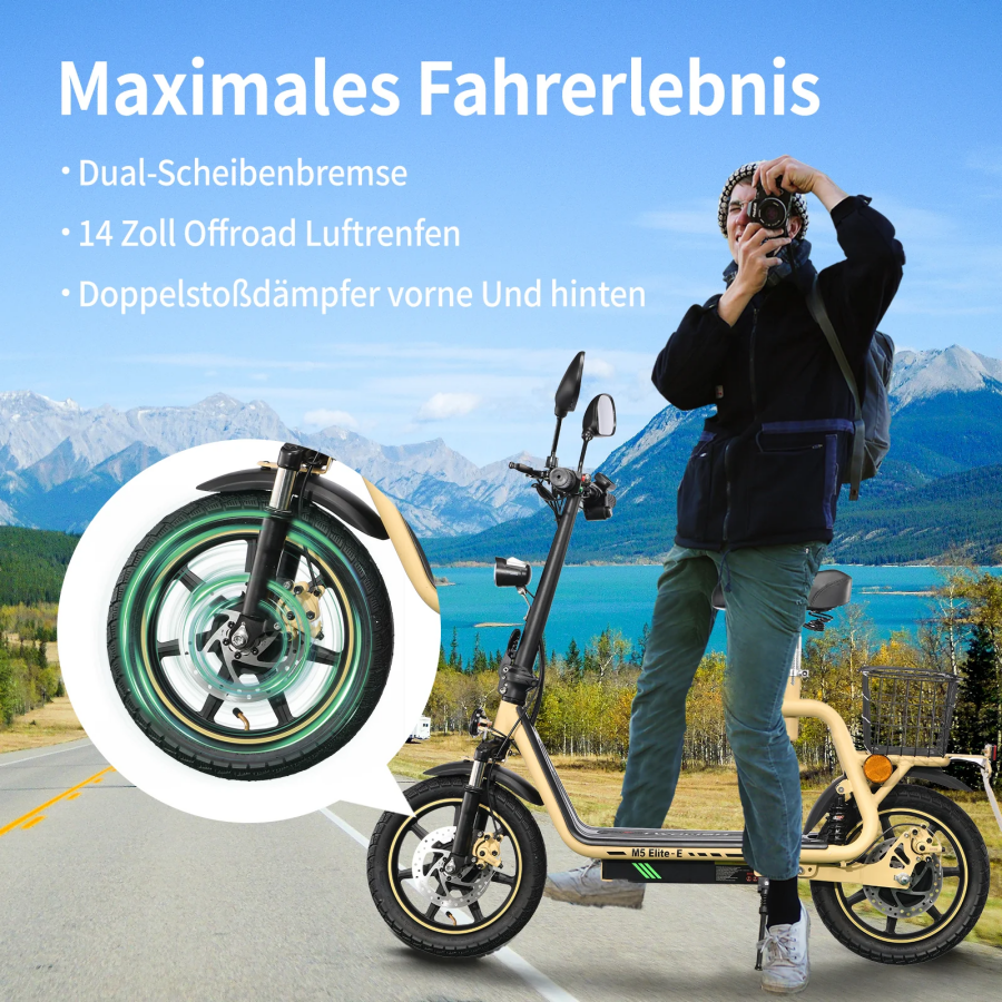 TWOFISH M5 Elite-E Electric Scooter (EU)