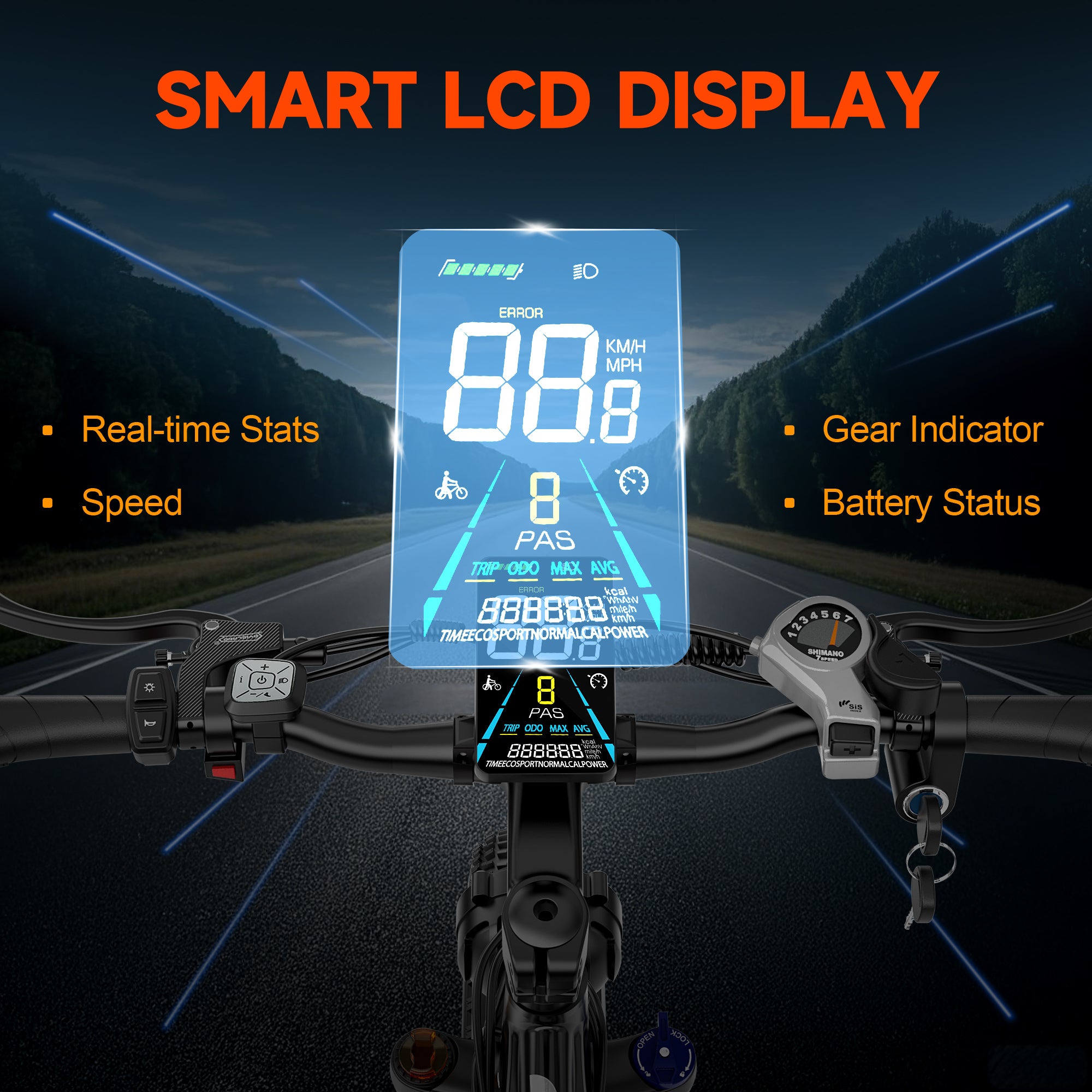 PHILIAM F3 PRO Dual Motor E-Bike, 3000W Peak Power, 52V 23Ah Battery, 37 MPH Top Speed, 100-Mile Range, Full Suspension Fat Tire (EU)