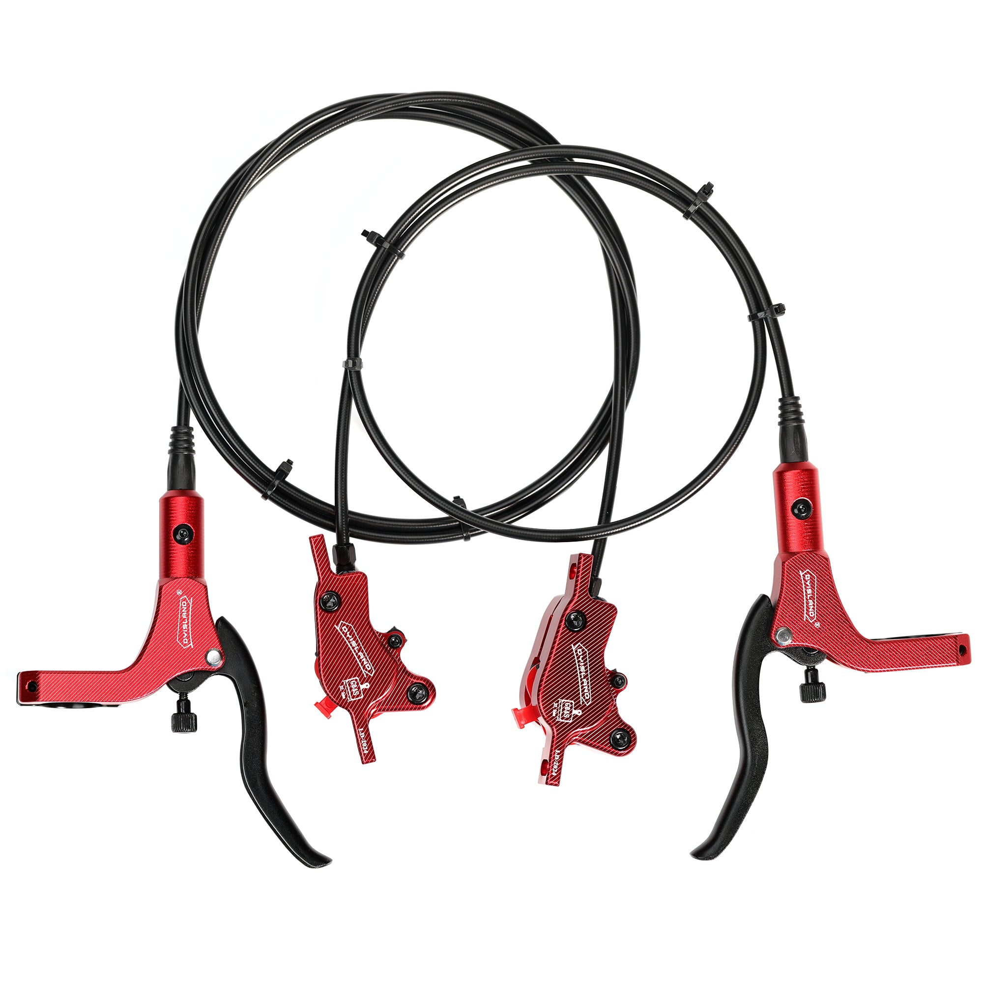 DYISLAND SD-200 2-Kolben Hydraulische Scheibenbremse Set Für MTB/Mountainbike
