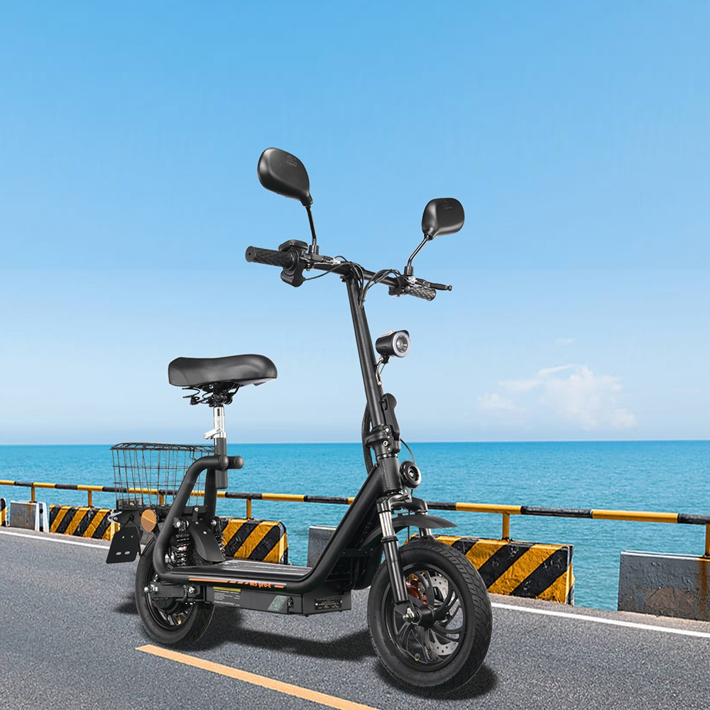 TWOFISH M5 Pro-E Electric Scooter with Seat & Basket (EU)