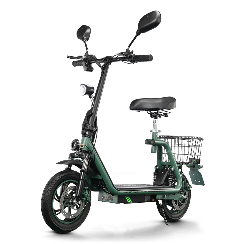 TWOFISH M5 Pro-E Electric Scooter with Seat & Basket (EU)