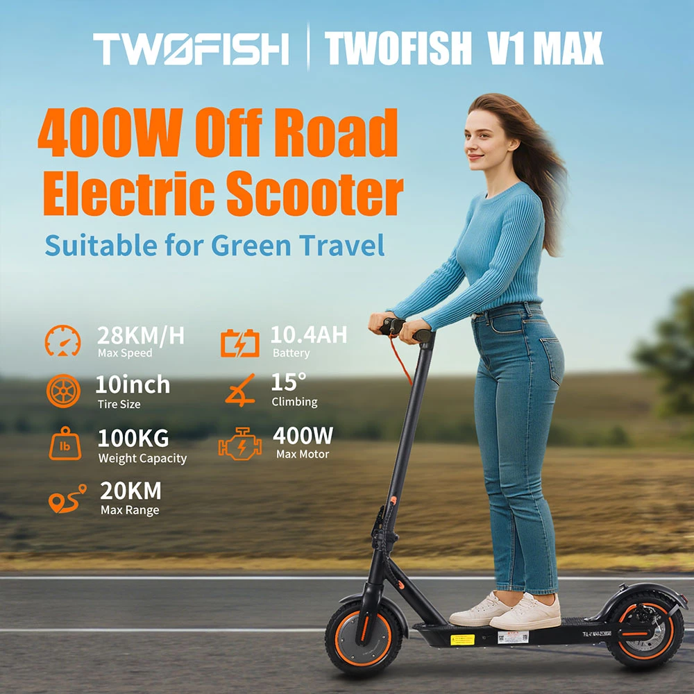 TWOFISH V1 MAX Electric Scooter (EU)