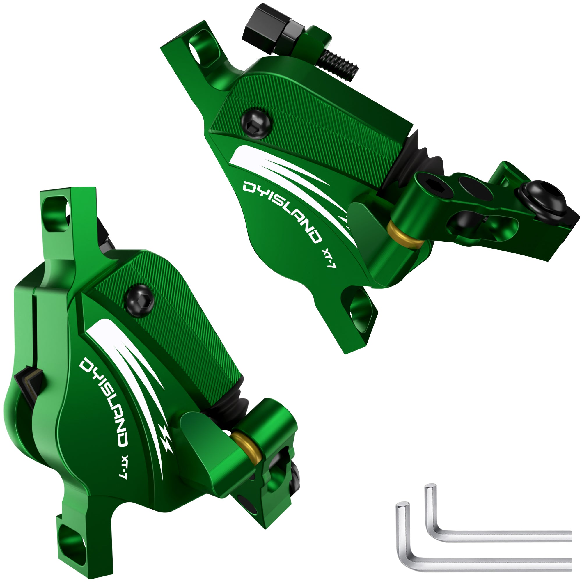 DYISLAND XT-7 Hydraulic Disc Brakes Calipers,Line Pulling/Cable