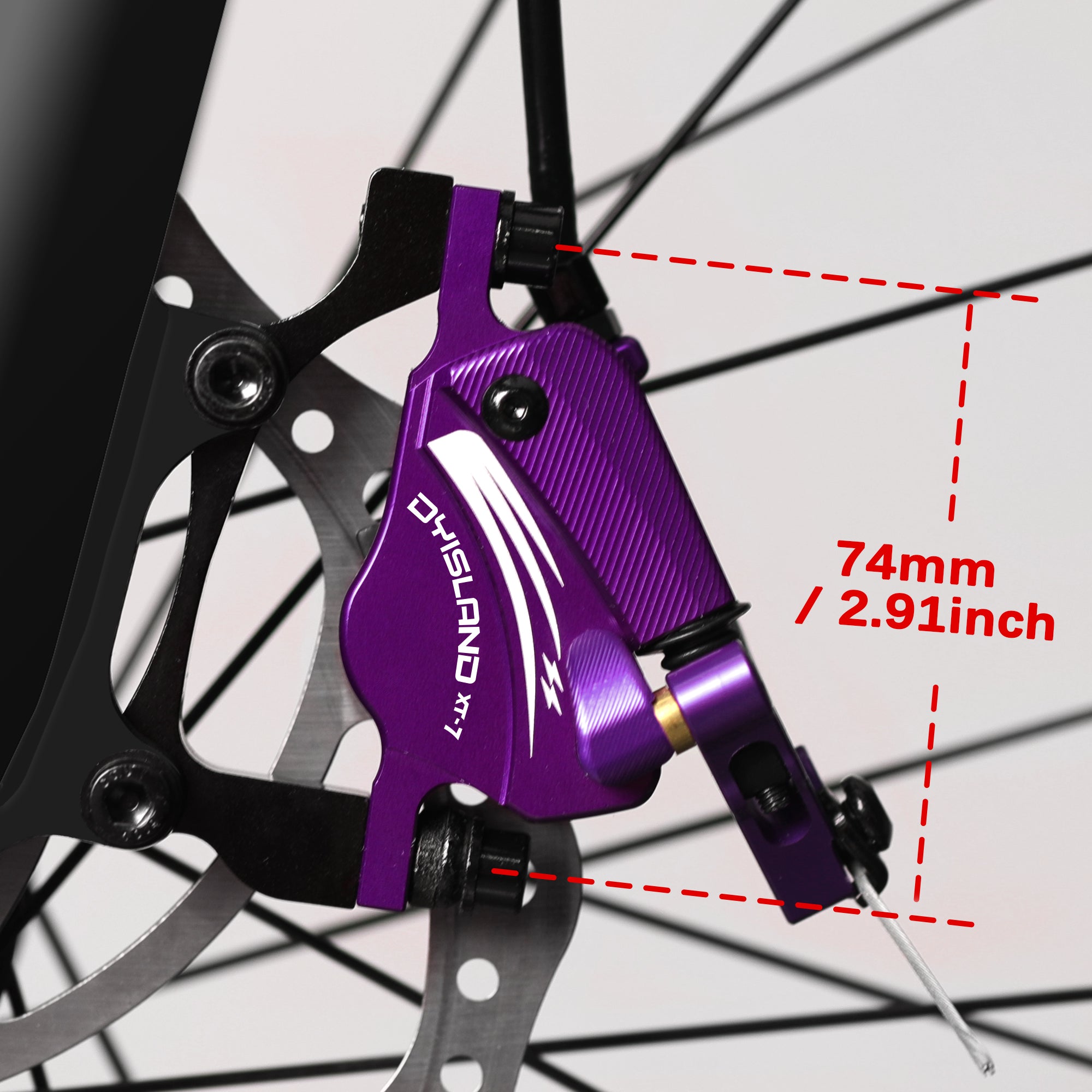 DYISLAND XT-7 Hydraulic Disc Brakes Calipers