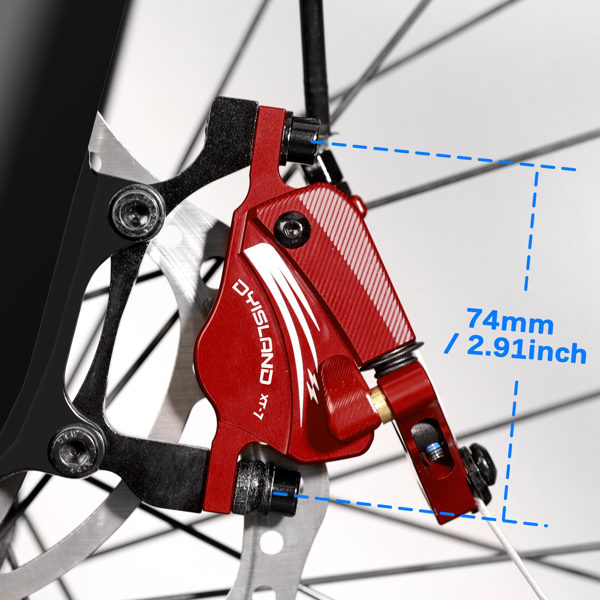 DYISLAND XT-7 Hydraulic Disc Brakes Calipers – dyisland