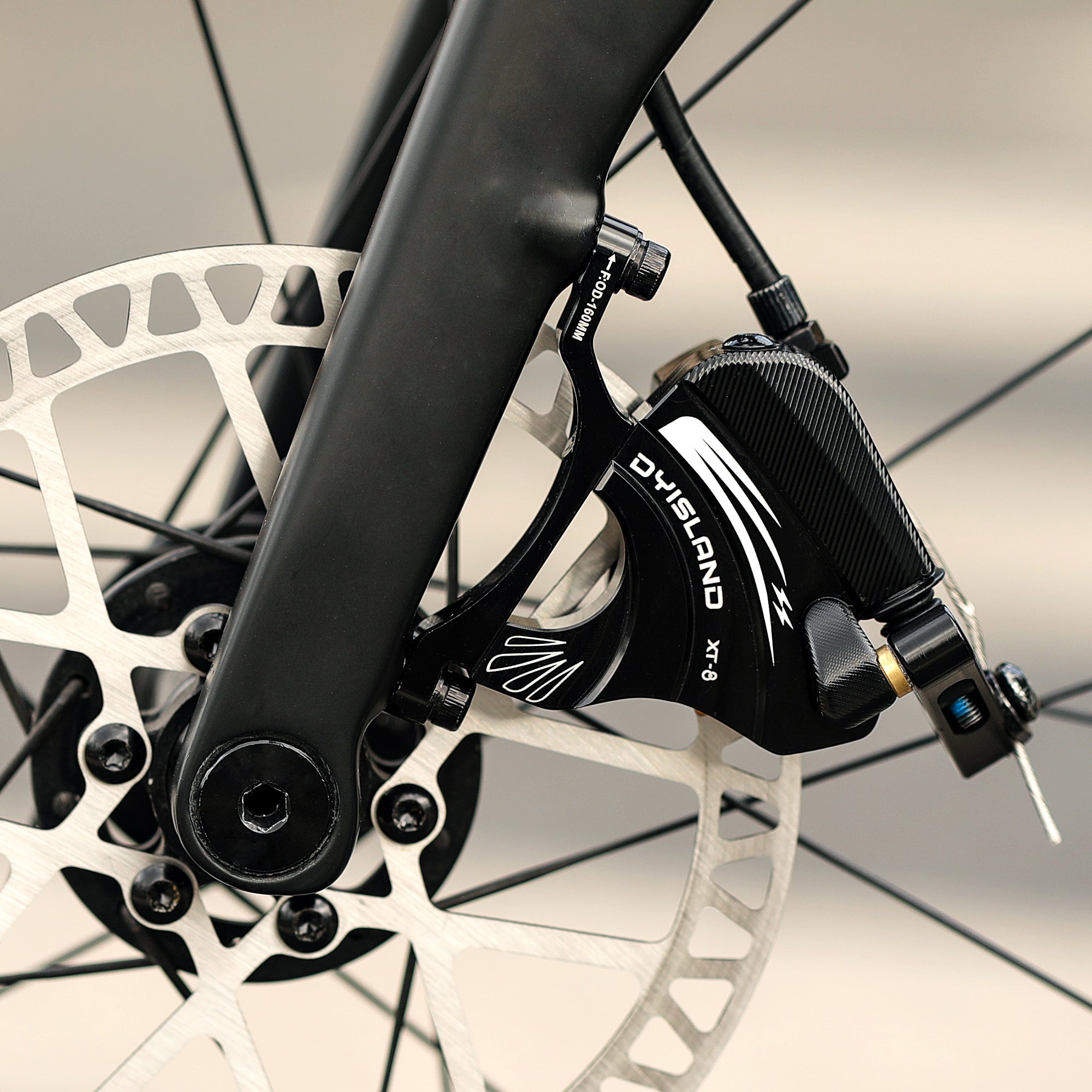 DYISLAND XT-8 Cable Actuated Road Bicycle Hydraulic Disc Brakes kit