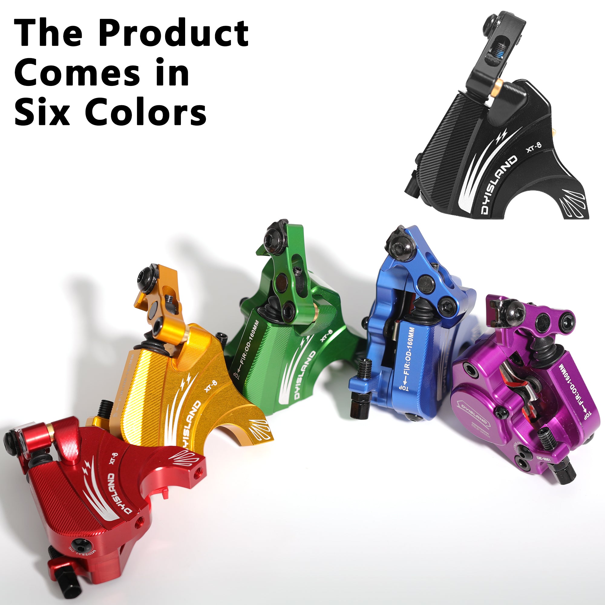 DYISLAND XT-8 Cable Actuated Road Bicycle Hydraulic Disc Brakes kit