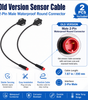 DYISLAND 2-Pin/3-Pin Waterproof Sensor Cable