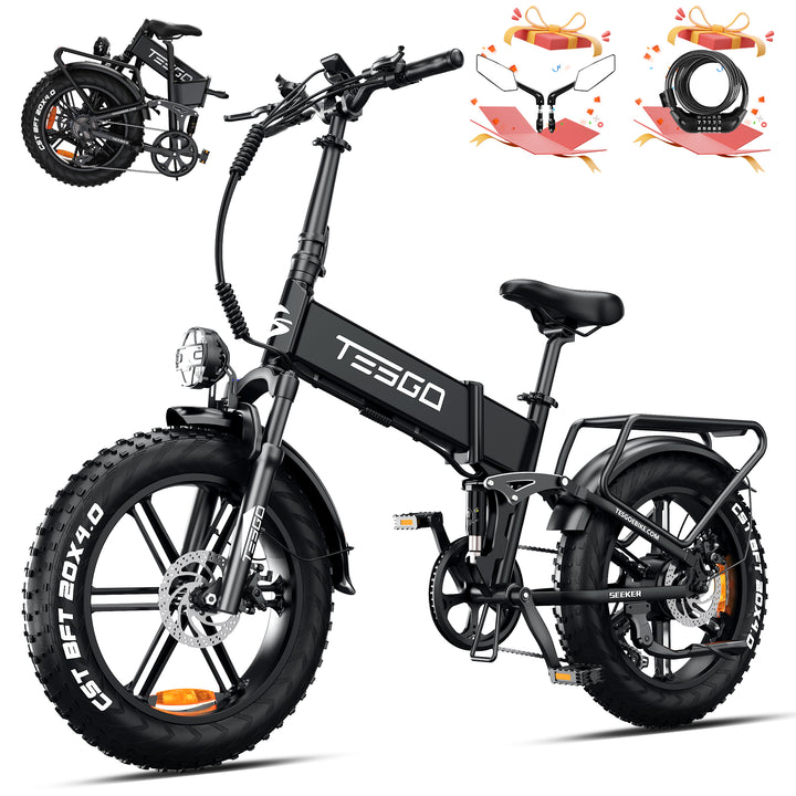 TESGO Seeker Hum Folding Electric Bike to US